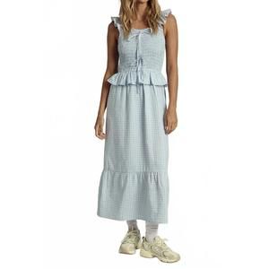 NEW NATIVE YOUTH mabel midi dress in blue